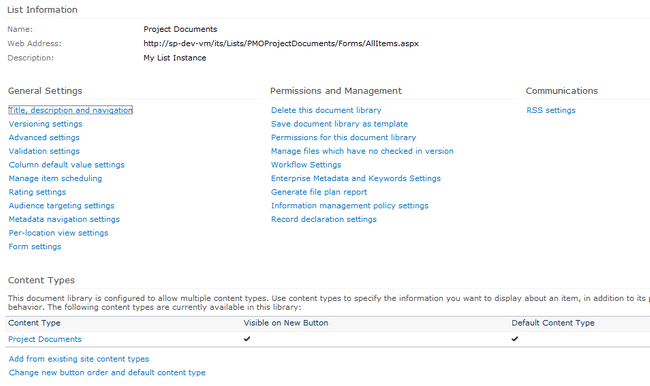 List Configuration From Visual Studio
