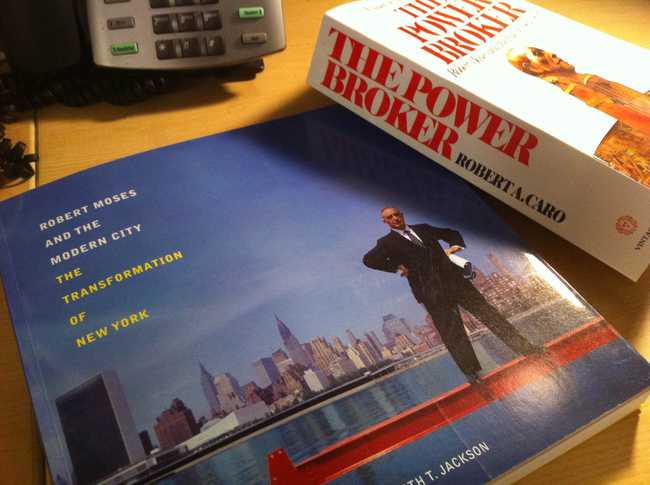 Two books about Robert Moses, 